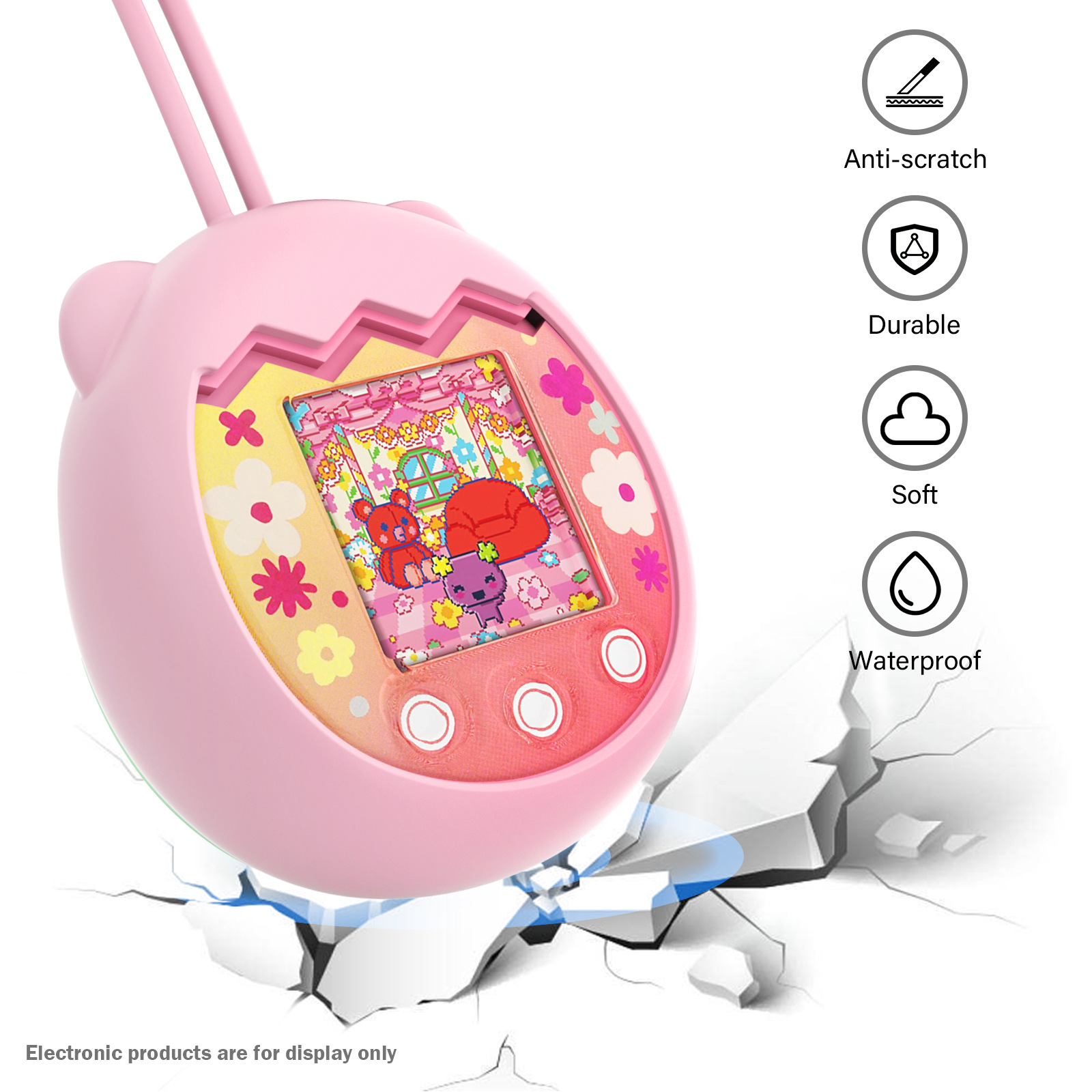 Tamagotchi Electronic Pet Virtual - Virtual electronic pet protective case game