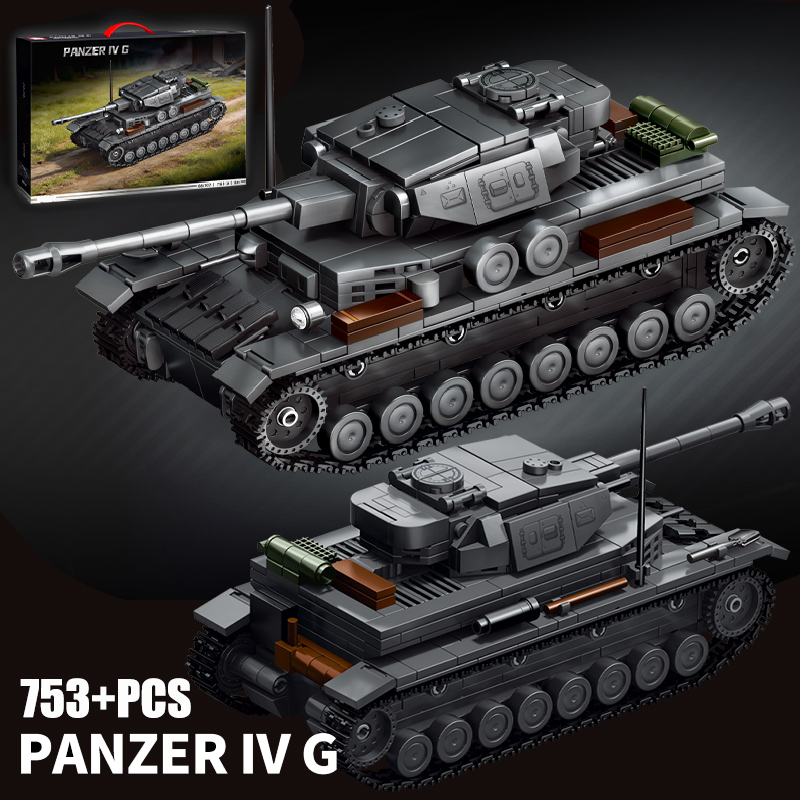 Military 1/35 Scale Panzerkamp - Lego Compatible Military Tank ulasan dan harga